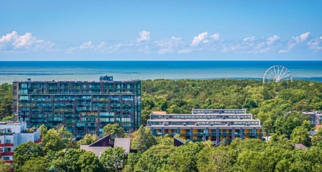 Palanga Sea View Apartman Kültér fotó